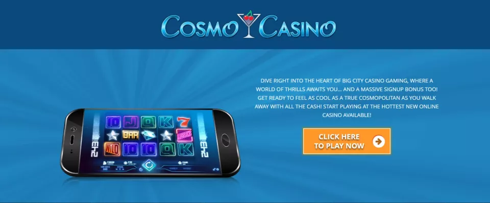 Cosmo Casino Willkommensbonus für Spieler in Deutschland